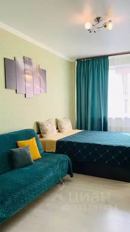 1-к кв. Адыгея, Тахтамукайский район, Яблоновский пгт ул. Гагарина, ... - Фото 2