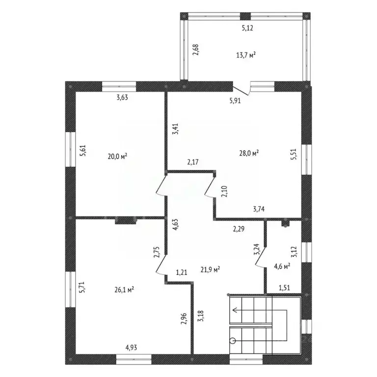 Дом в Башкортостан, Иглинский район, с. Акбердино ул. Красноморская, ... - Фото 2