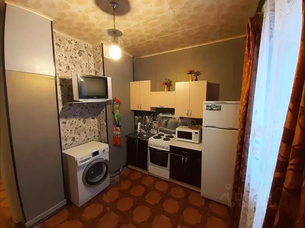 1-к кв. Мурманская область, Кировск Олимпийская ул., 46 (34.0 м) - Фото 2