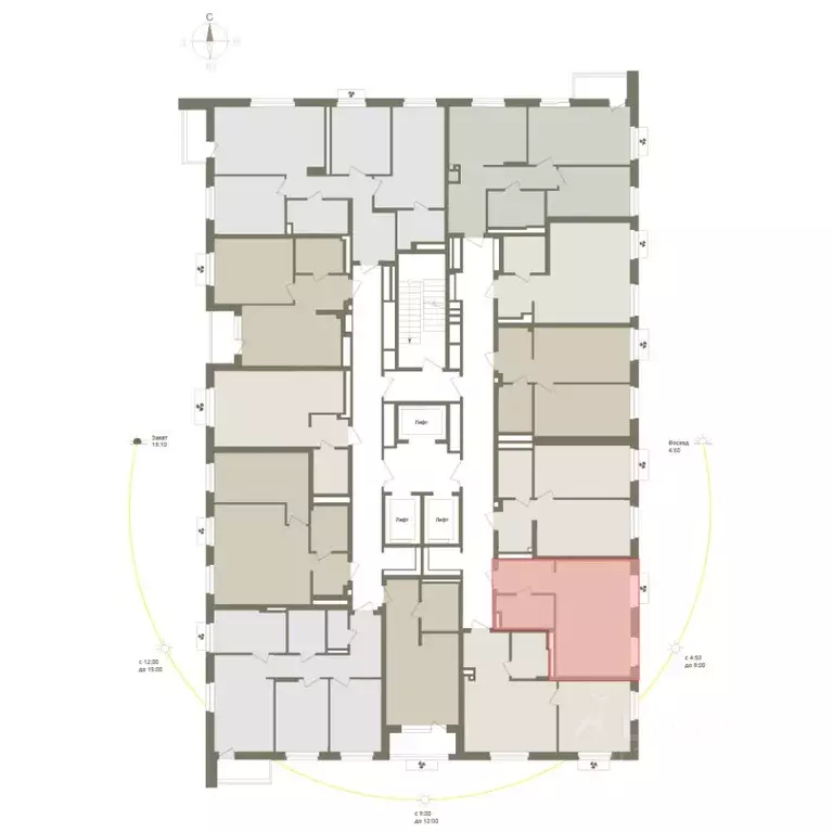 1-к кв. Башкортостан, Уфа Родина Парк жилой комплекс (34.3 м) - Фото 1