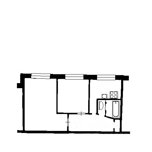 2-к кв. Санкт-Петербург Товарищеский просп., 8 (44.3 м) - Фото 2