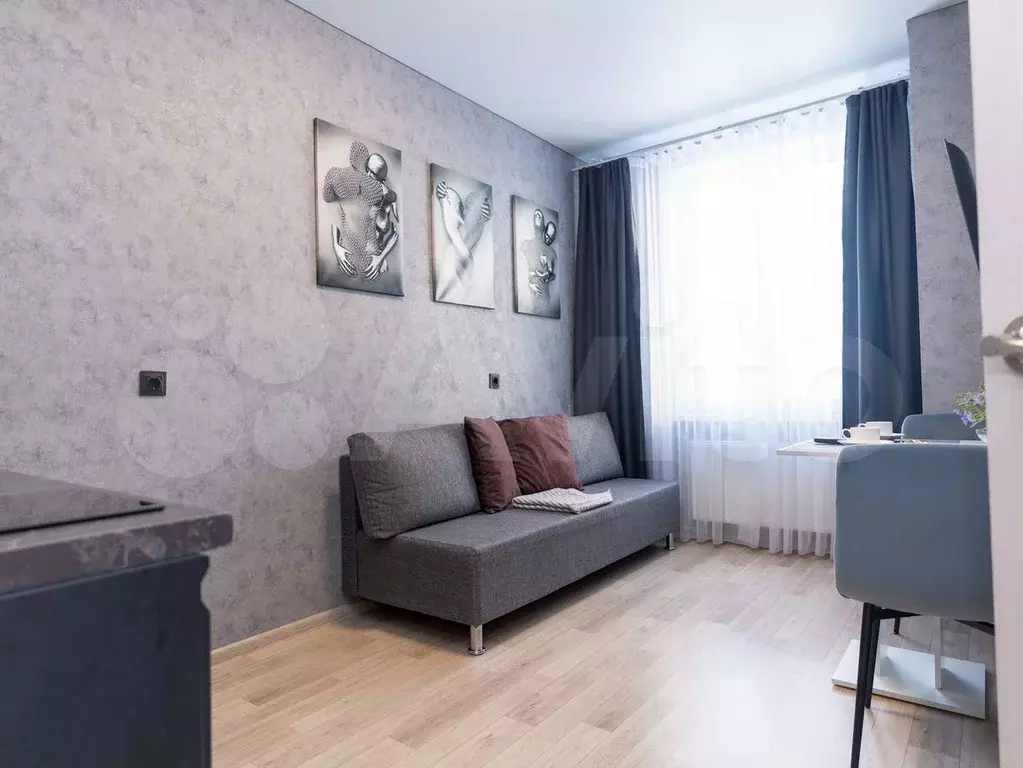 1-к. квартира, 33,8 м, 2/24 эт. - Фото 1