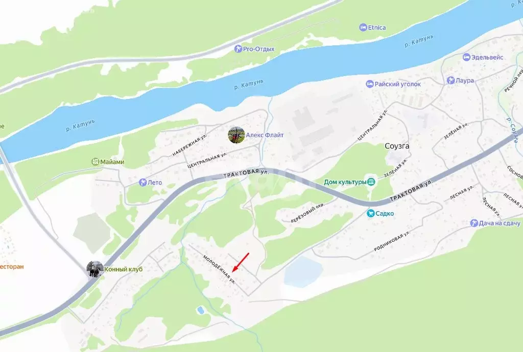 Участок в село Соузга, Молодёжная улица (20.98 м) - Фото 2