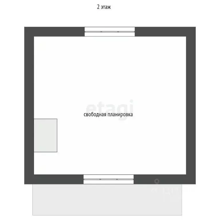 Дом в Томская область, Шегарский район, д. Кулманы  (72 м) - Фото 2