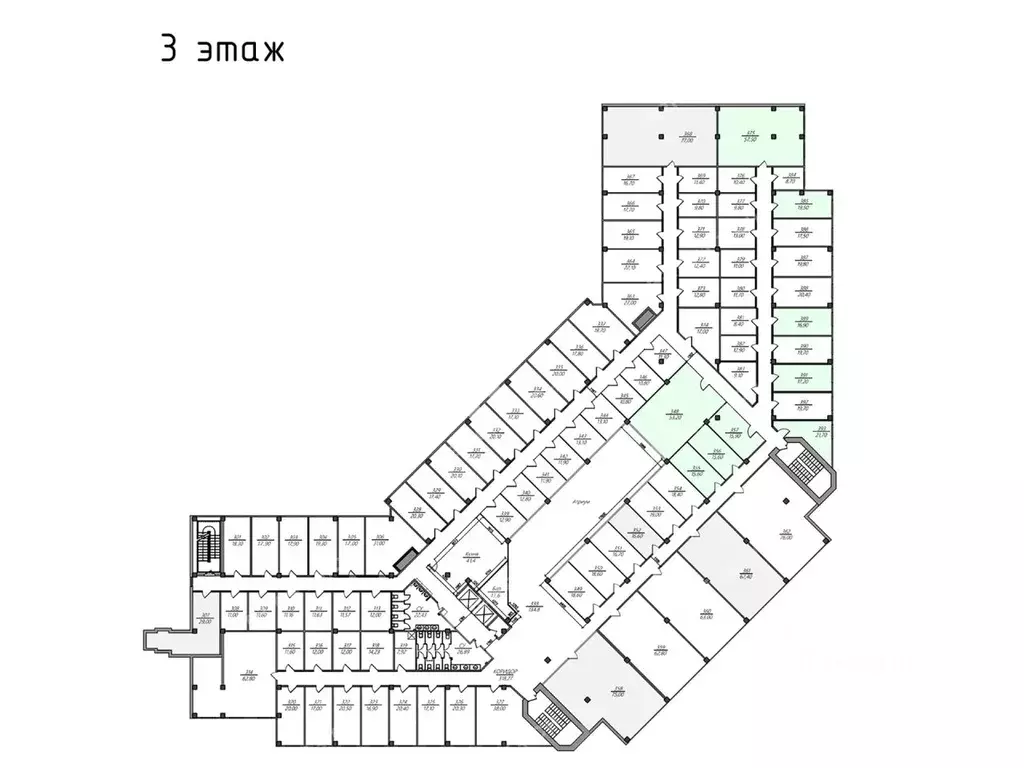 Офис в Санкт-Петербург Домостроительная ул., 16 (233 м) - Фото 1