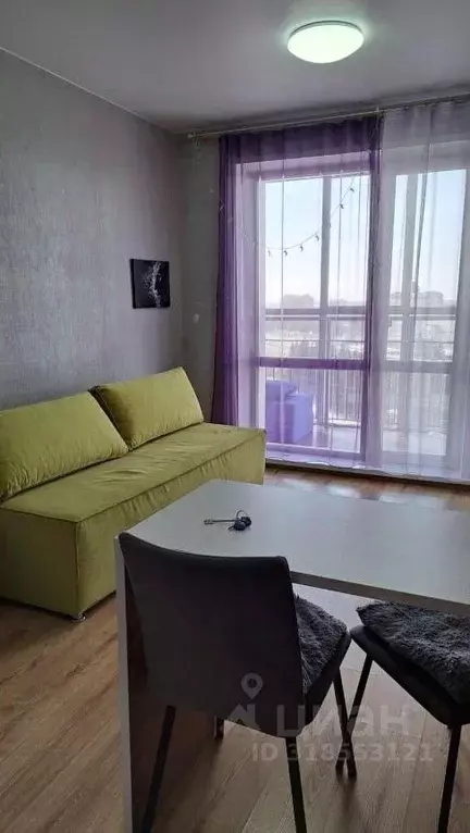 Студия Новосибирская область, Новосибирск Академгородок мкр, ул. ... - Фото 1