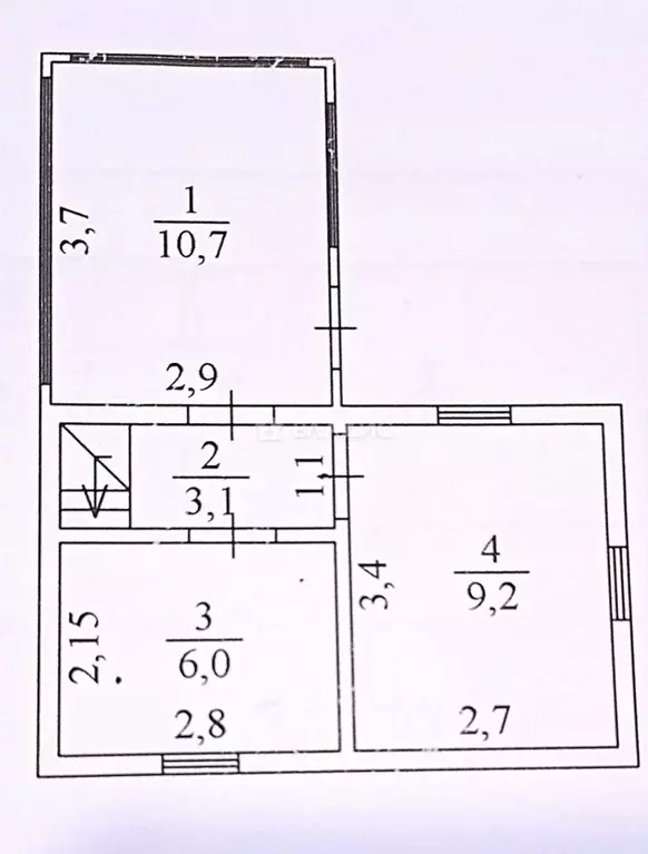Дом в Калужская область, Малоярославецкий муниципальный округ, ... - Фото 2