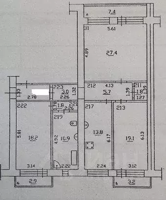 3-к кв. Самарская область, Самара ул. Стара-Загора, 139 (102.0 м) - Фото 2