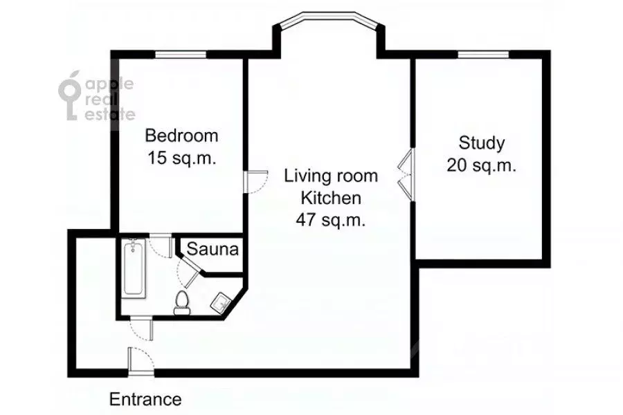 3-к кв. Москва ул. Арбат, 51С1 (95.0 м) - Фото 1