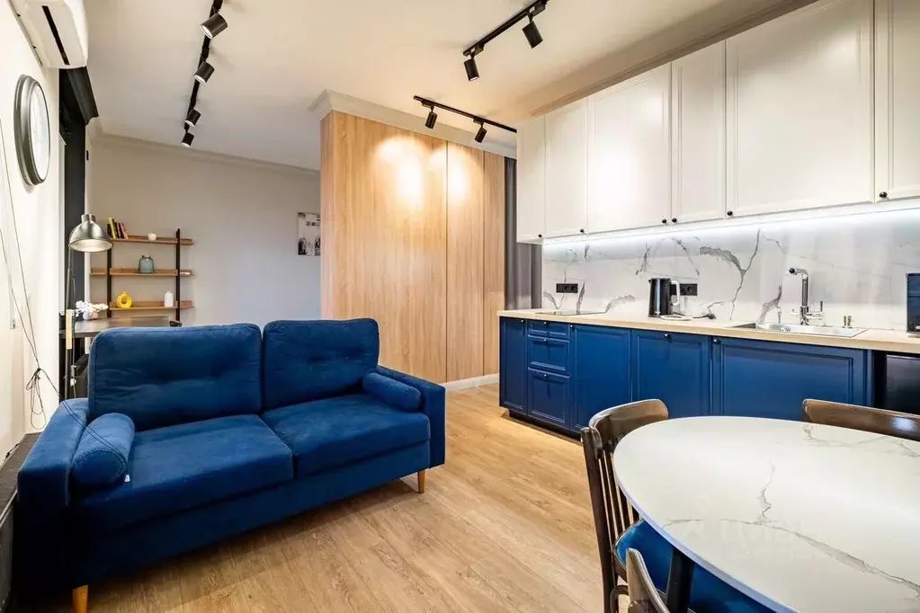 Студия Санкт-Петербург ул. Александра Матросова, 8к1 (33.0 м) - Фото 1