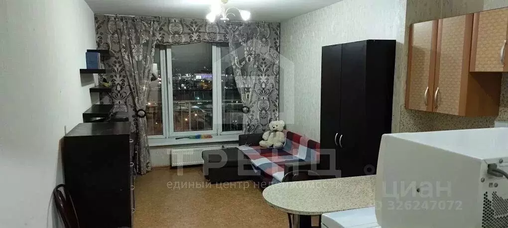 Студия Санкт-Петербург ул. Турку, 1к2 (26.0 м) - Фото 2