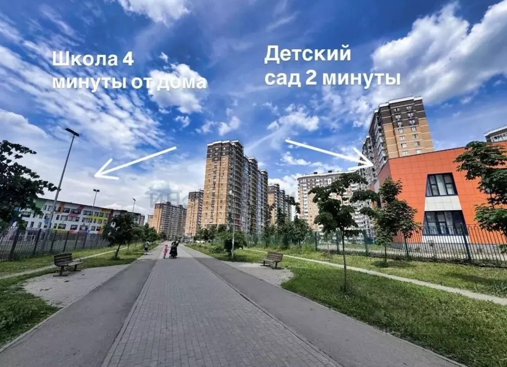 2-к кв. Московская область, Люберцы Зенино ЖК Самолет мкр, ул. ... - Фото 2