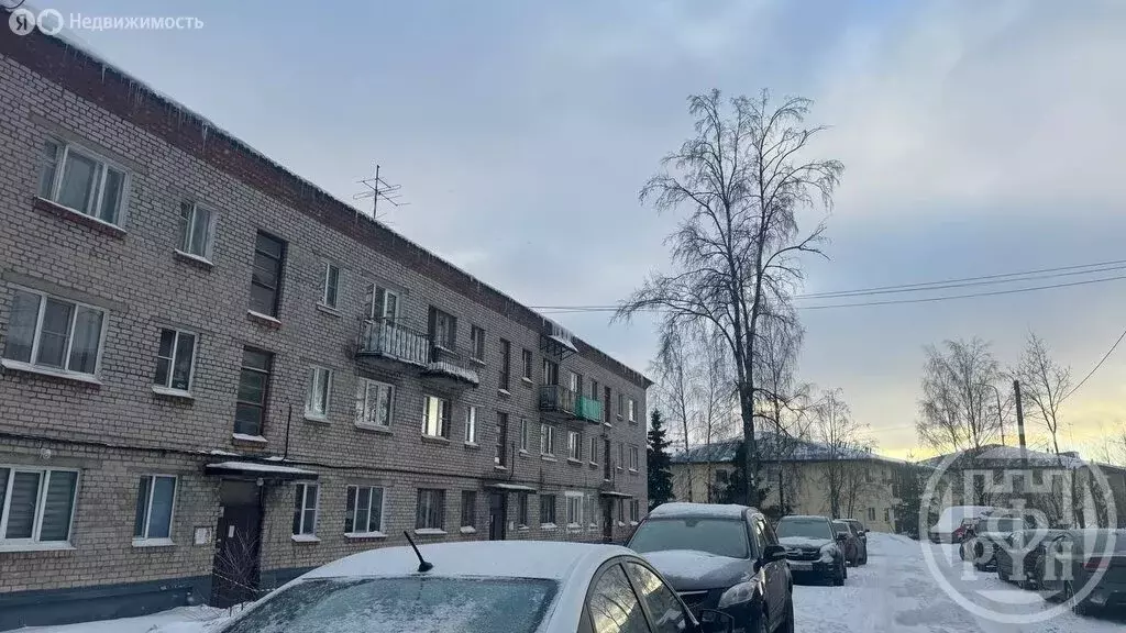 1-комнатная квартира: посёлок Углово, 3 (25.4 м) - Фото 1