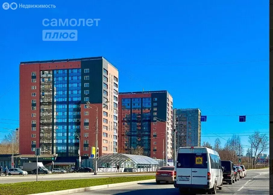 1-комнатная квартира: Пермь, шоссе Космонавтов, 110 (37.9 м) - Фото 0