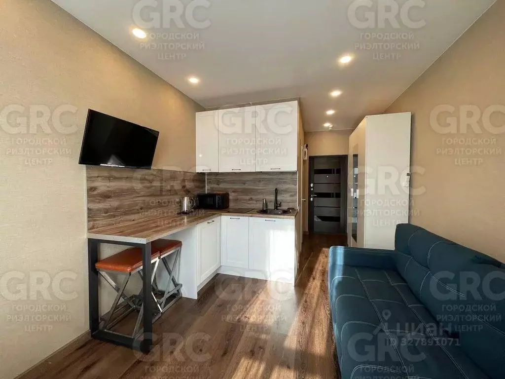 Студия Краснодарский край, Сочи Бытха мкр, ул. Ясногорская, 16/6к1 ... - Фото 1