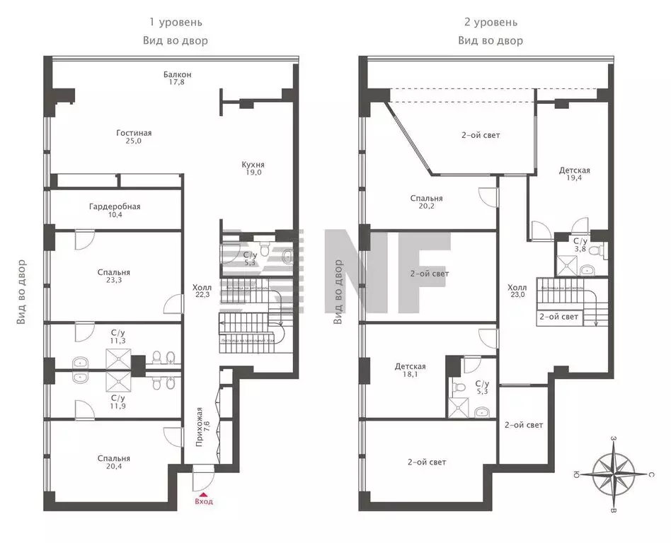 6-комнатная квартира: Москва, Усачёва улица, 11И (305 м) - Фото 2