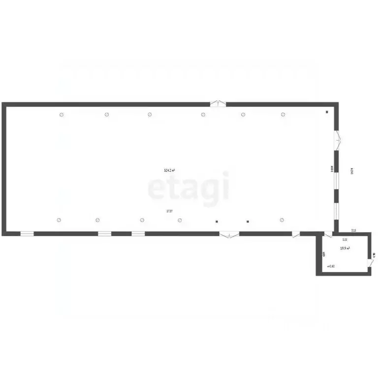 Склад в Омская область, Омск Осоавиахимовская ул., 161А (725 м) - Фото 2
