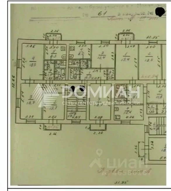 2-к кв. Ростовская область, Новочеркасск Народная ул. (54.9 м) - Фото 2