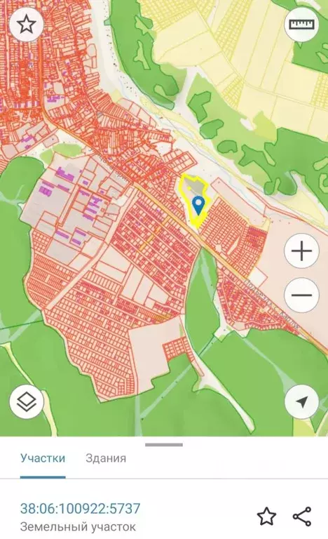 Участок в Иркутская область, Иркутский муниципальный округ, д. Карлук, ... - Фото 1