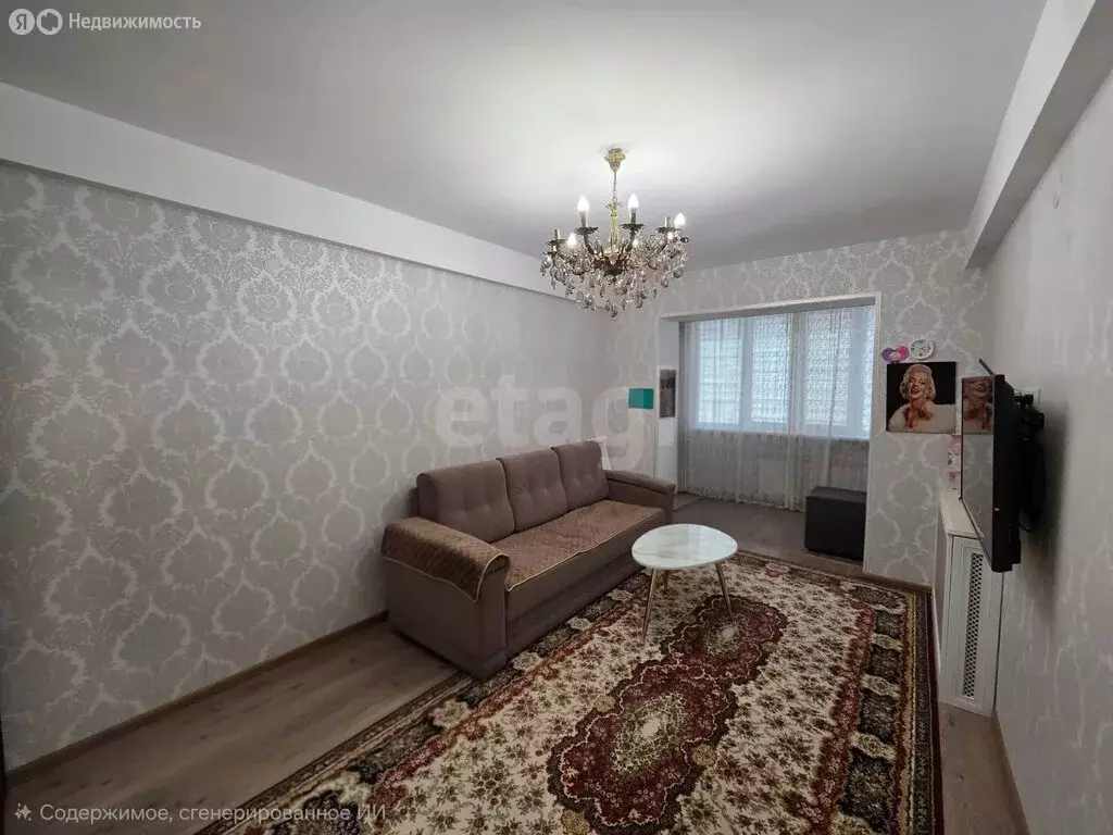 1-комнатная квартира: Каспийск, улица И.В. Сталина, 1 (40 м) - Фото 2