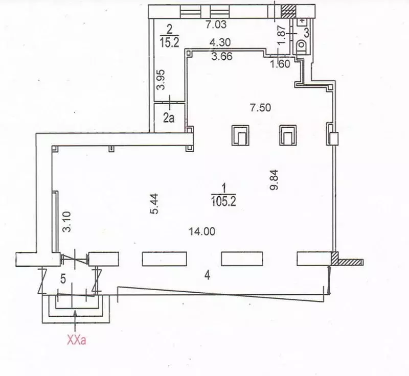 Помещение свободного назначения (142 м) - Фото 1