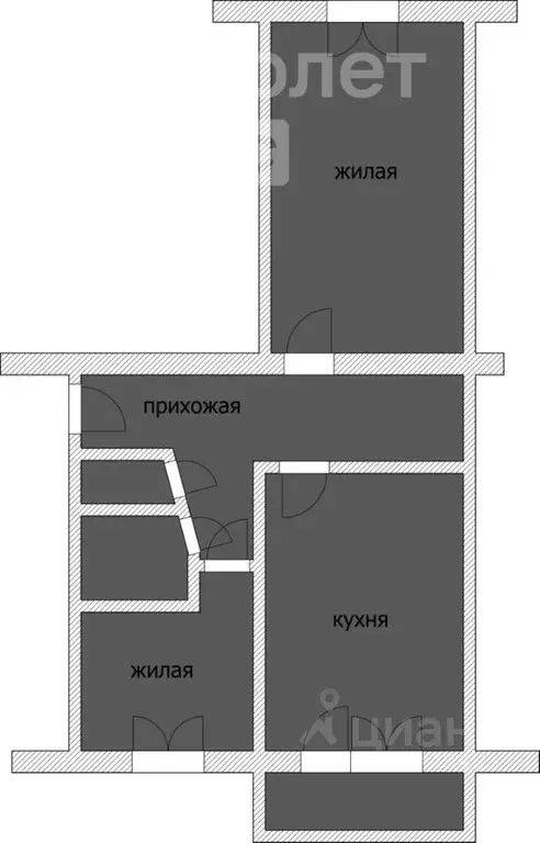 2-к кв. Смоленская область, Смоленск Автозаводская ул., 21 (45.7 м) - Фото 1