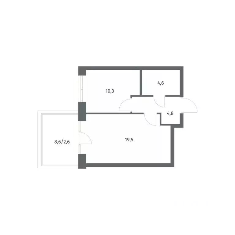 1-к кв. Ленинградская область, Ломоносовский район, Аннинское ... - Фото 1