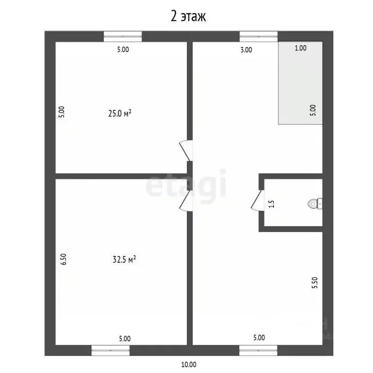 Дом в Крым, Ленинский район, Калиновское с/пос, Бухта Широкая СНТ 74 ... - Фото 2