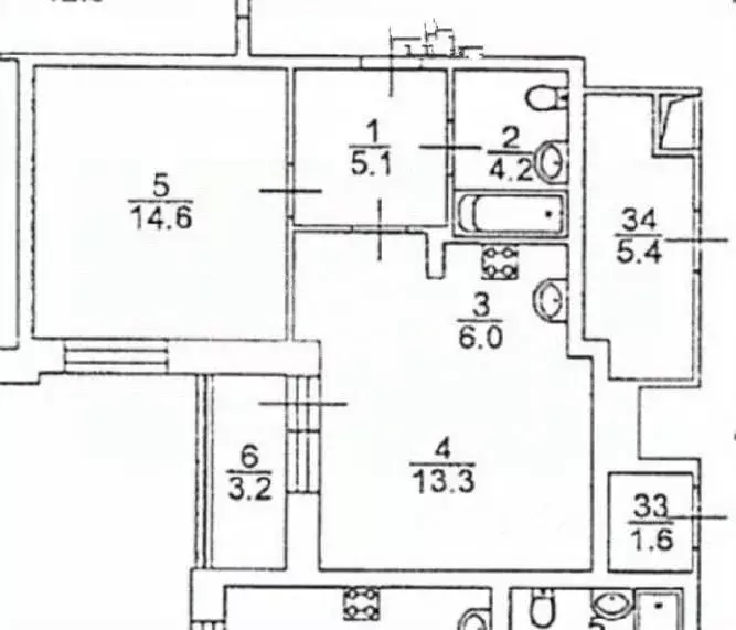 2-к кв. Саратовская область, Энгельс Энгельс-9 мкр, 2 (43.2 м) - Фото 1