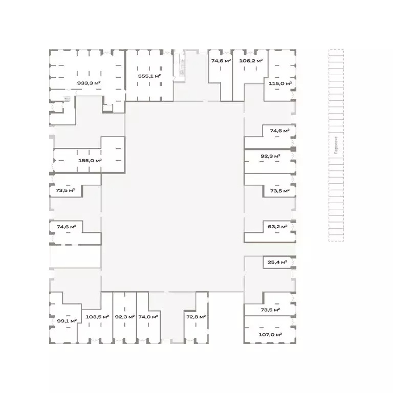 Помещение свободного назначения (92.29 м) - Фото 2
