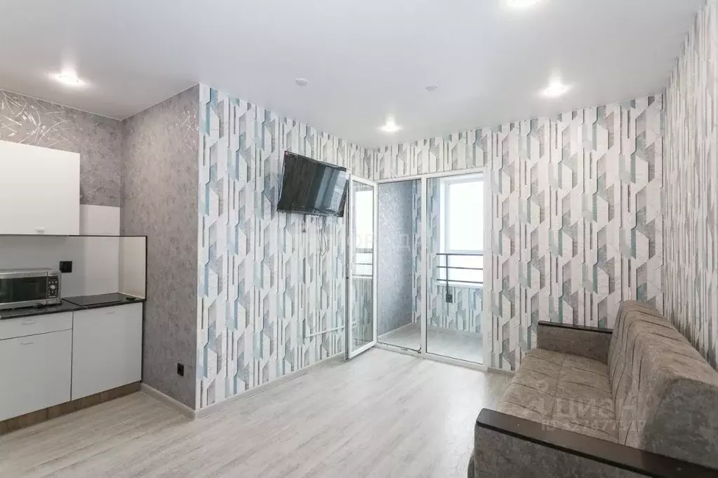 Студия Новосибирская область, Новосибирск ул. Ясный Берег, 23 (28.0 м) - Фото 2