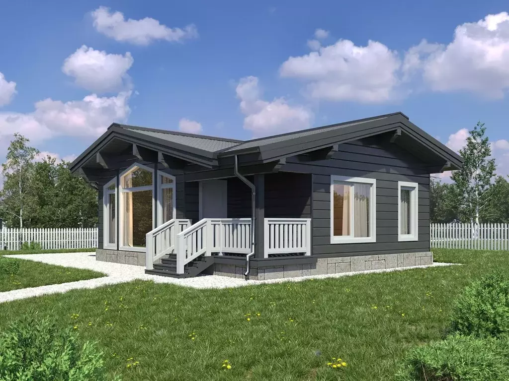 Дом в Ленинградская область, Приозерский район, Ромашкинское с/пос, ... - Фото 2