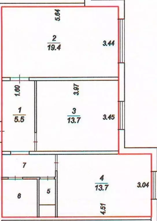 2-к кв. Московская область, Балашиха проезд Мирской, 16 (59.7 м) - Фото 1