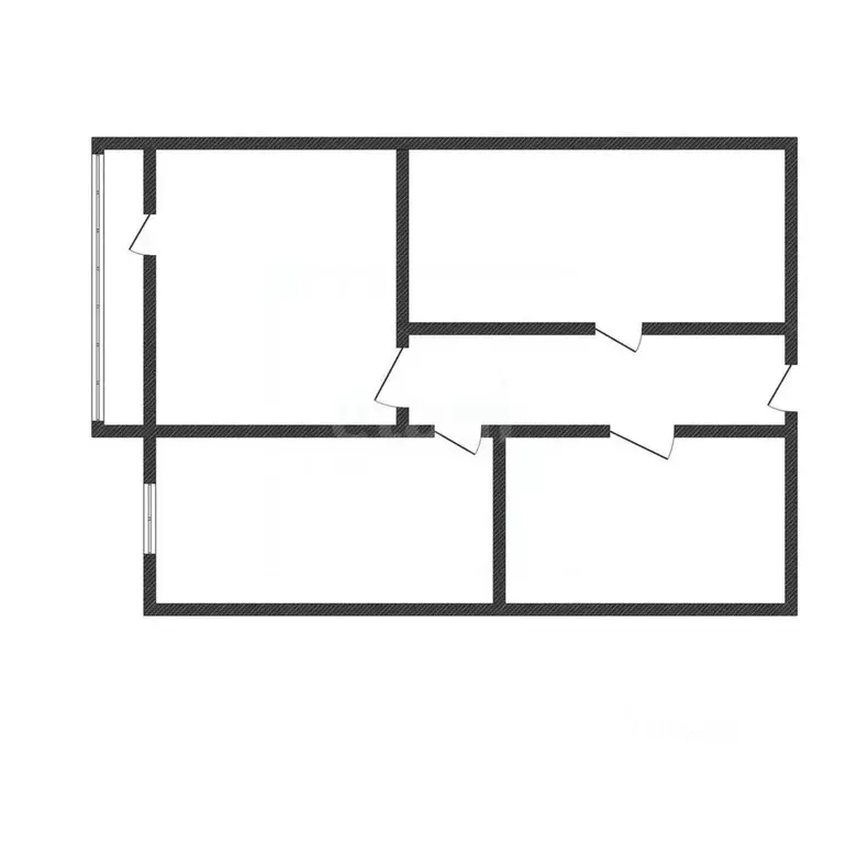 2-к кв. Курская область, Курск ул. 2-я Агрегатная, 57 (71.7 м) - Фото 1