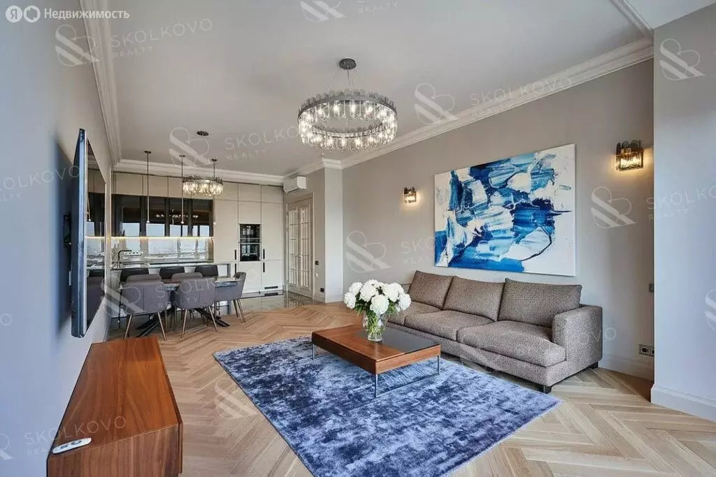 4-комнатная квартира: Москва, Мосфильмовская улица, 8 (140 м) - Фото 1