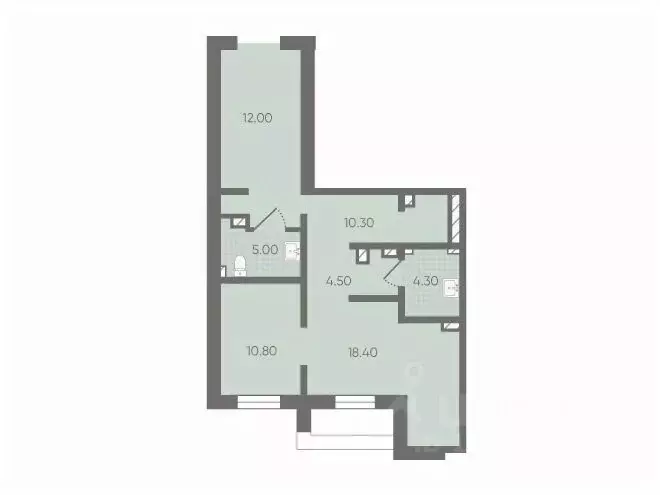 Помещение свободного назначения в Санкт-Петербург Цветной Город жилой ... - Фото 1