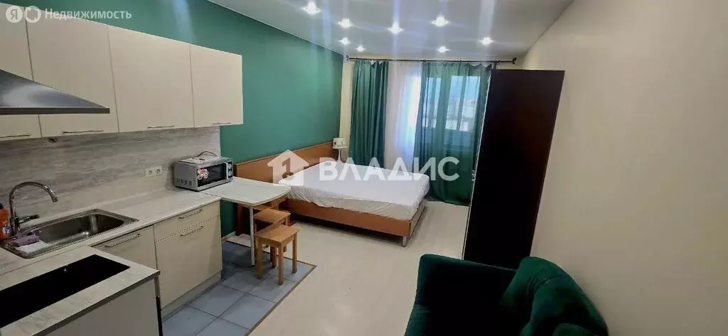 Квартира-студия: Санкт-Петербург, Смоленская улица, 18 (27 м) - Фото 1