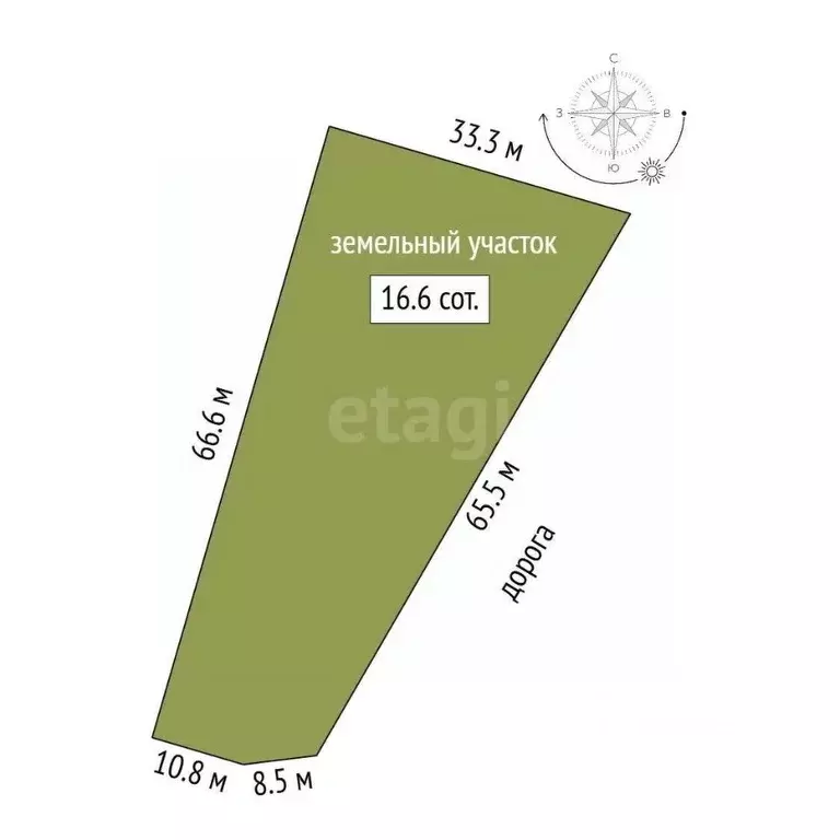 Участок в Ярославская область, Ярославский муниципальный округ, д. ... - Фото 1