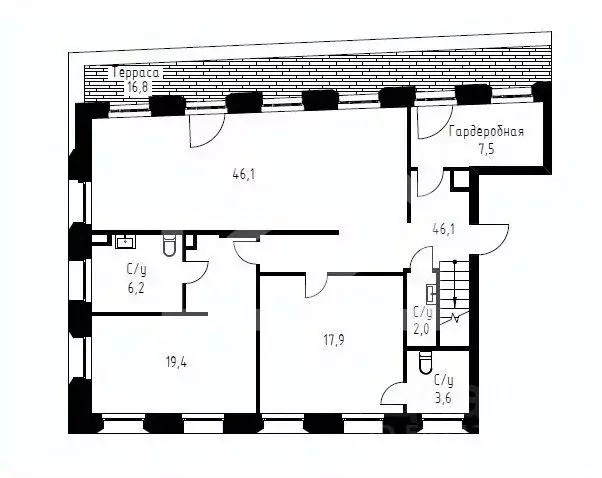 Помещение свободного назначения в Москва Пятницкая ул., 40С1 (116 м) - Фото 2