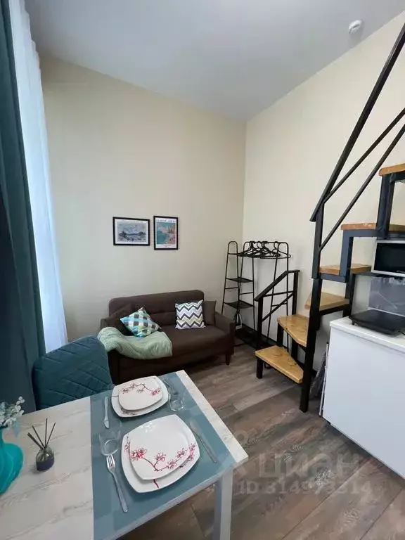 Студия Санкт-Петербург ул. Марата, 70а-70б (17.0 м) - Фото 0