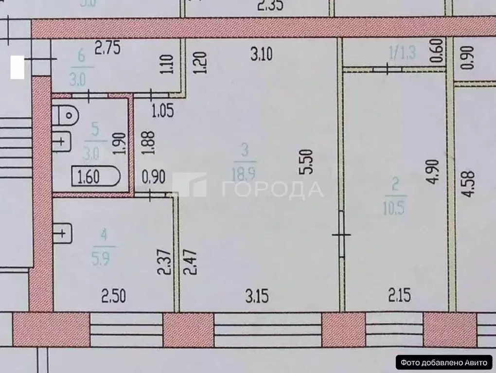 2-к кв. Алтайский край, Барнаул ул. Эмилии Алексеевой, 45 (42.6 м) - Фото 2