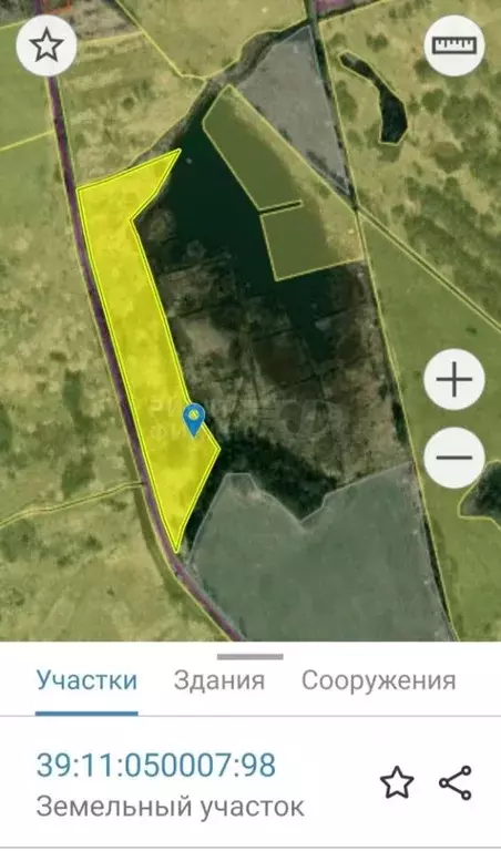 Участок в Калининградская область, Правдинский муниципальный округ, ... - Фото 1