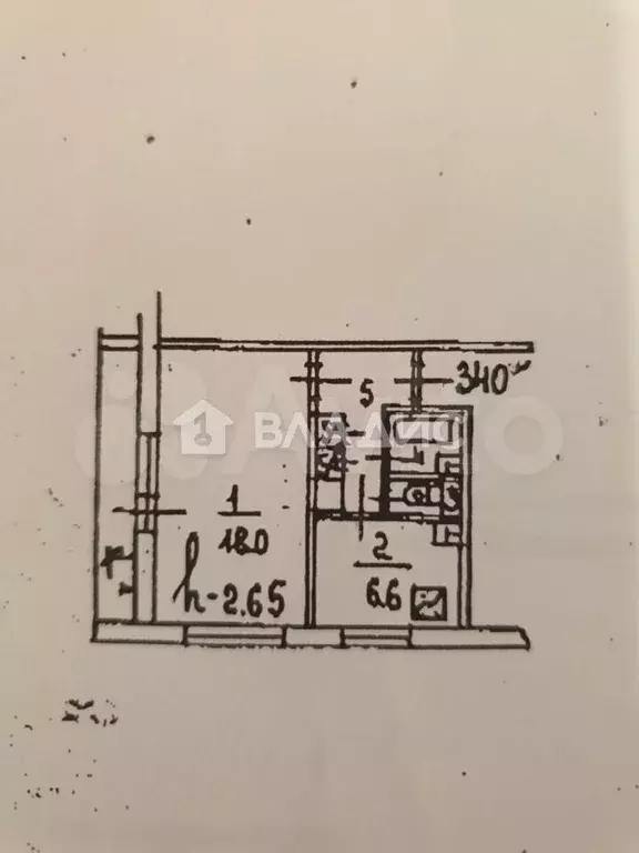 1-к. квартира, 33 м, 2/12 эт. - Фото 0