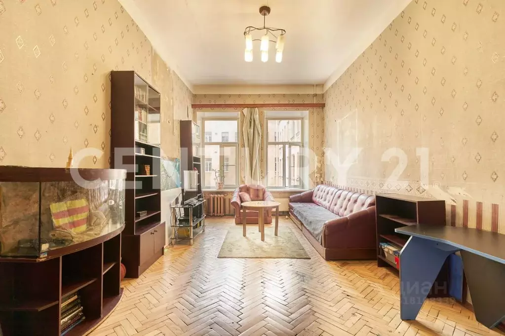 3-к кв. Санкт-Петербург ул. Союза печатников, 17 (103.2 м) - Фото 0