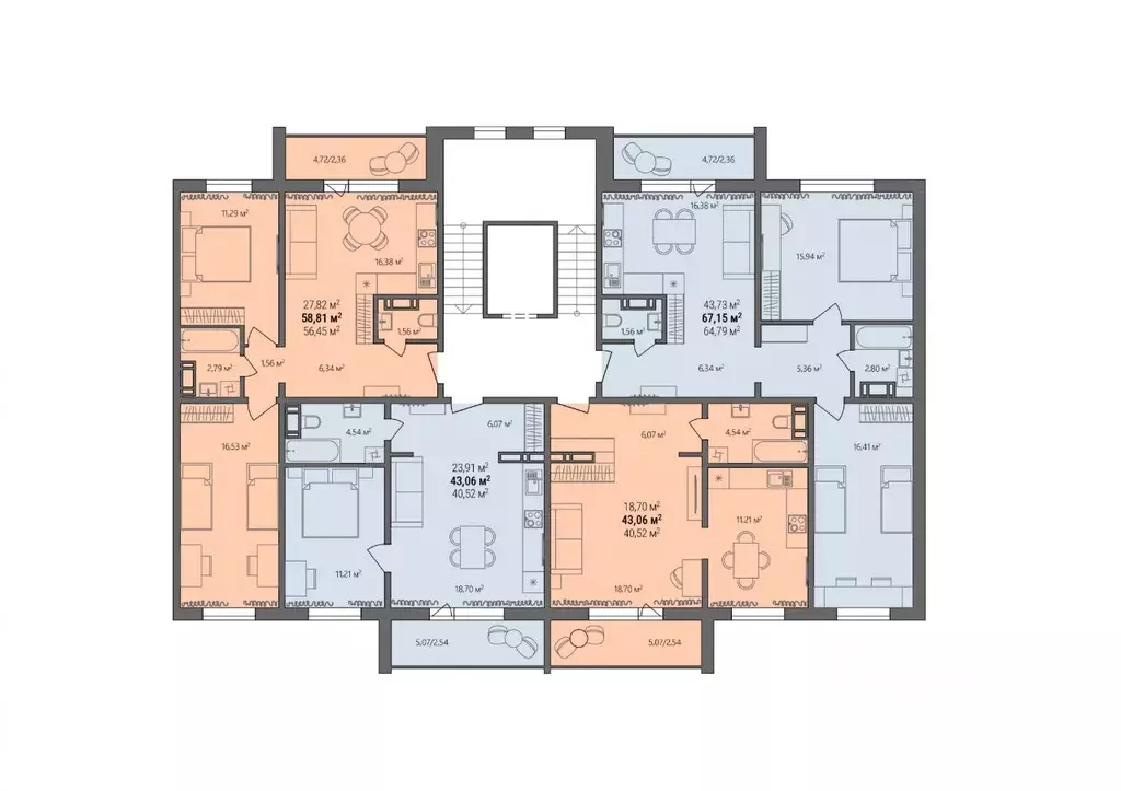 2-к кв. Челябинская область, Челябинский городской округ, пос. ... - Фото 2