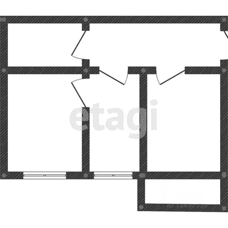 2-к кв. Иркутская область, Иркутск ул. Костычева, 27/1 (55.0 м) - Фото 2