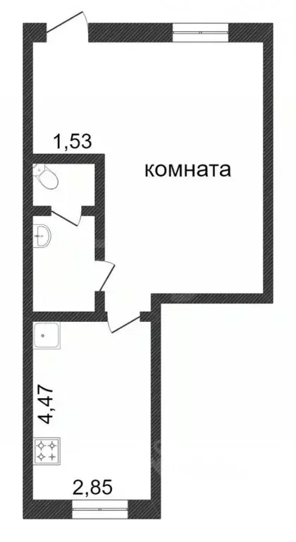 Помещение свободного назначения в Тюменская область, Тюмень Широтная ... - Фото 1