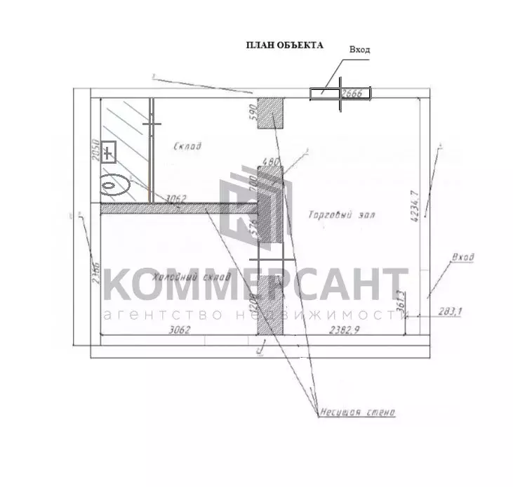Торговая площадь в Нижегородская область, Нижний Новгород просп. ... - Фото 2