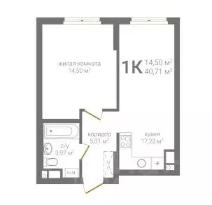1-к кв. Нижегородская область, Нижний Новгород 2-я Оранжерейная ул., ... - Фото 0
