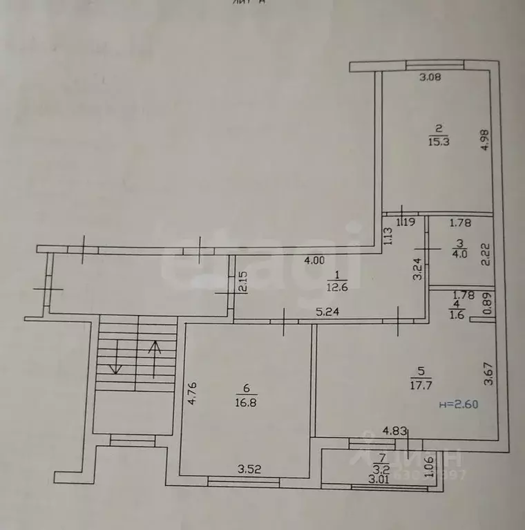 2-к кв. Краснодарский край, Горячий Ключ ул. Гоголя, 59А (68.0 м) - Фото 1